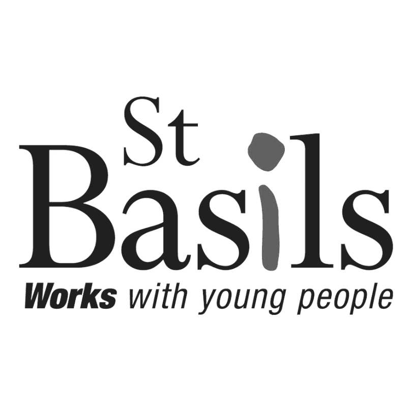 St basils logo, bdr