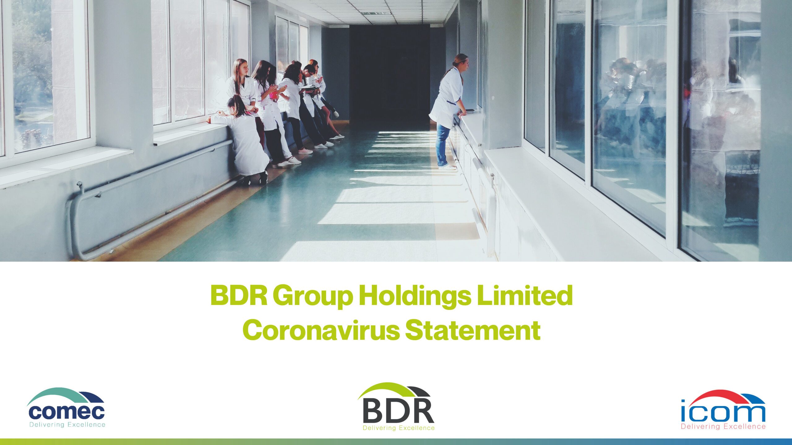 coronavirus, bdr group holdings limited coronavirus statement, bdr, comec, icom