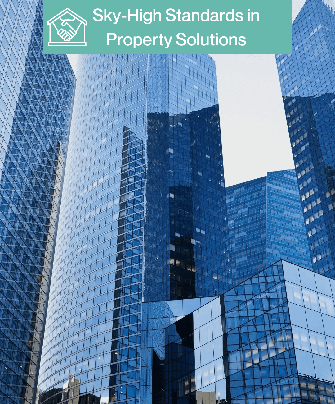 Modern skyscrapers symbolizing BDR’s high-standard property and estate solutions.